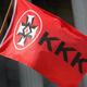 A Ku Klux Klan flag flies during a Klan demonstration at the South Carolina Statehouse on July 18, 2015, in Columbia
John Moore/Getty Images
